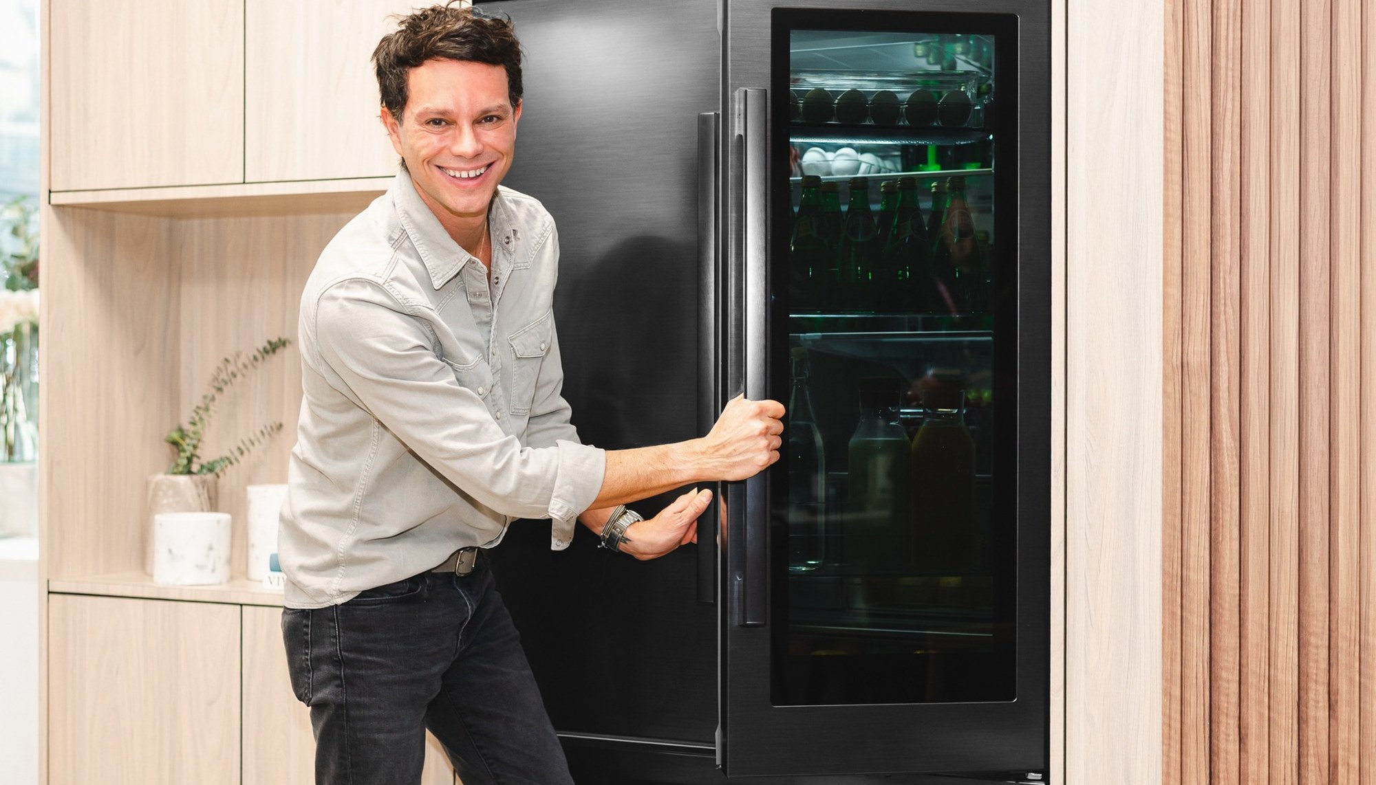 Samsung refrigerador bespoke & Cristian Preece